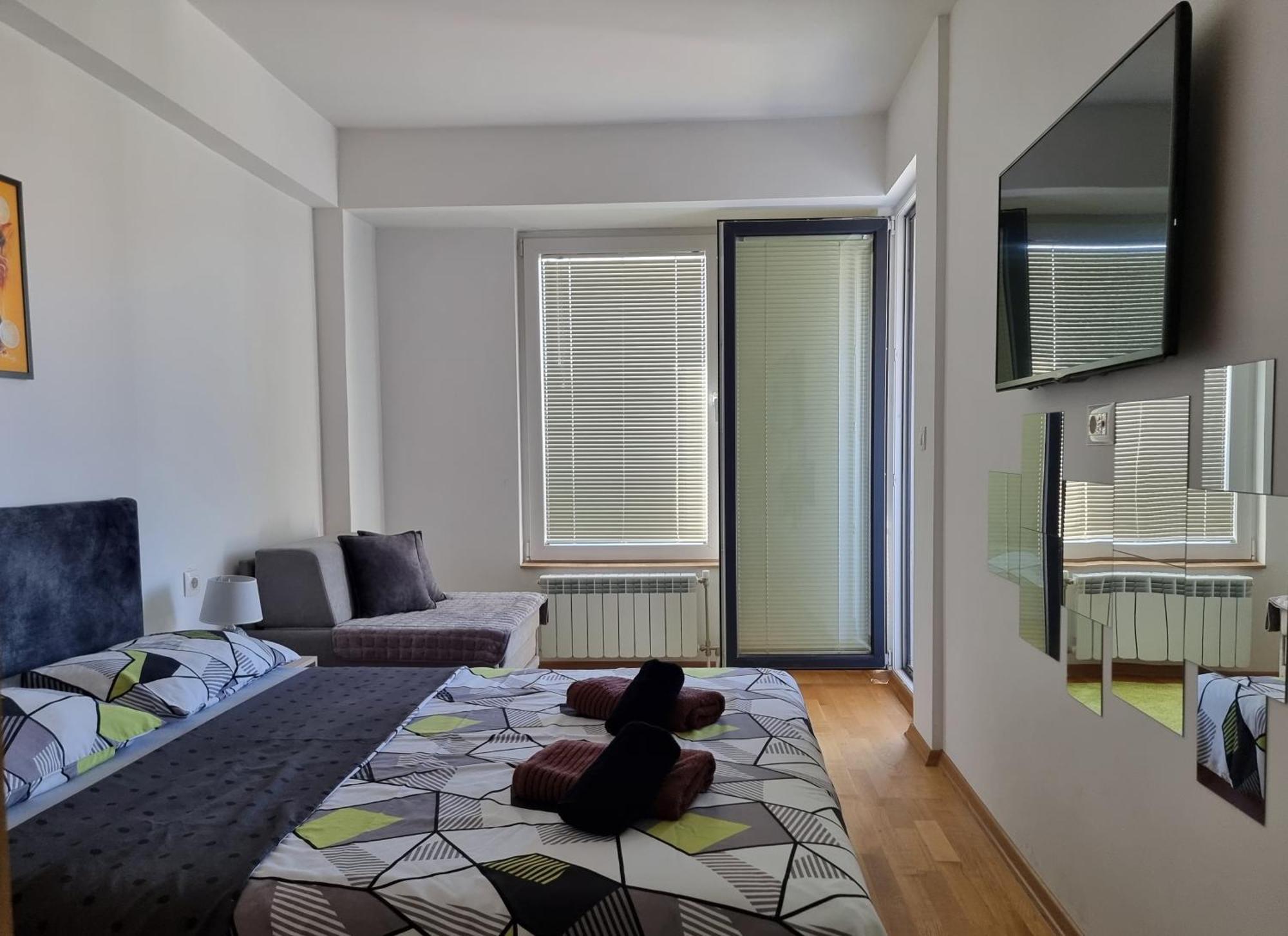 Modern & Trendy Apartment Scopia Exterior foto